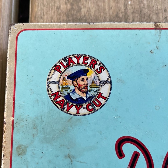 Vintage 1960’s Player’s Mild Navy Cut Cigarettes Empty Cigarette Tin - Picture 6 of 15
